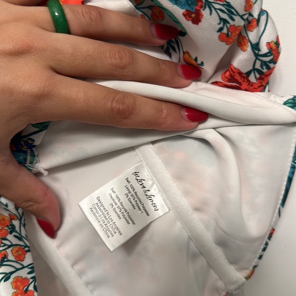 For Love & Lemons Brandy Top in Ivory - Picture 3 of 6